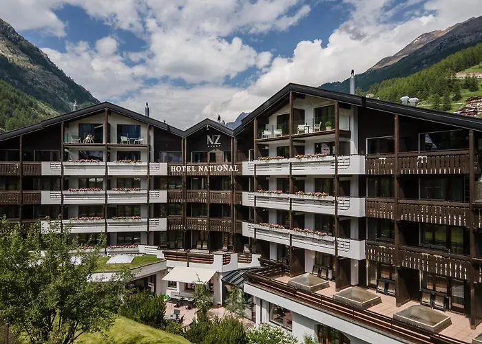 Hotel National - Matterhorn Views, Sunnegga Gateway & Zermatt