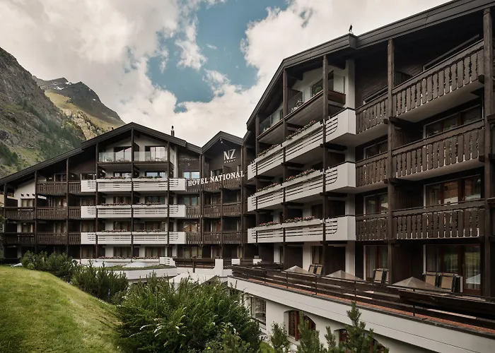 Hotel National - Matterhorn Views, Sunnegga Gateway & Zermatt